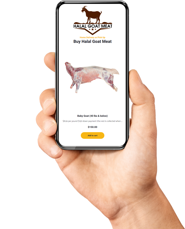 Order Halal Goat Meat Online